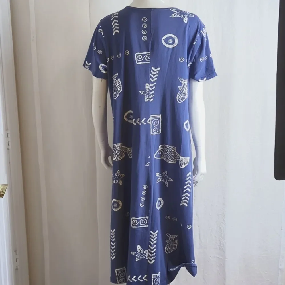 Langenlook Blue Dress Coconut Bay Large - Picture 6 of 6